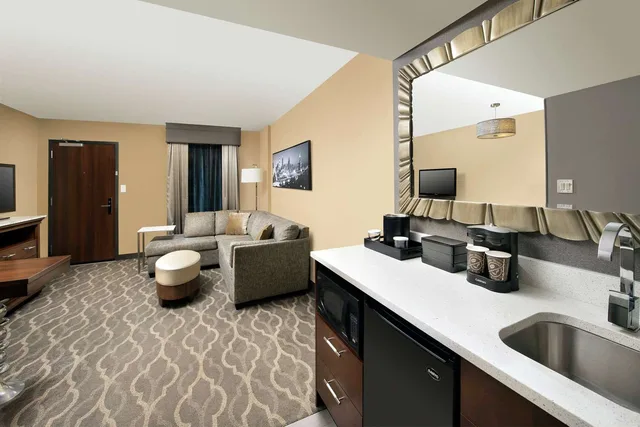 جناح بريميوم بسرير مزدوج، Embassy Suites by Hilton Atlanta Airport 2/5