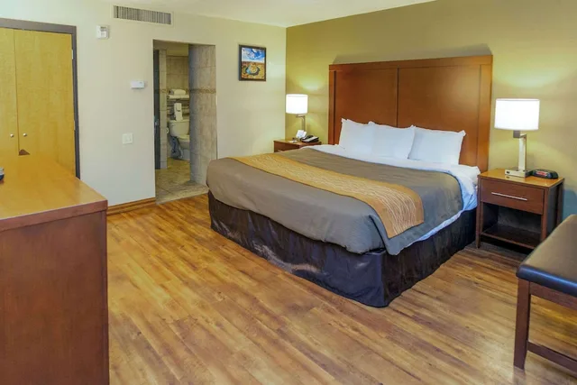 غرفة بسرير كينج لذوي الإعاقة، Comfort Inn Downtown Salt Lake City, UT 2/10