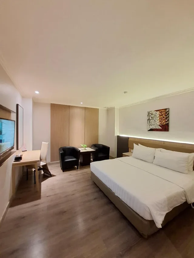 غرفة جونيور ديلوكس بسرير كينج، Orchardz Hotel Industri 2/5