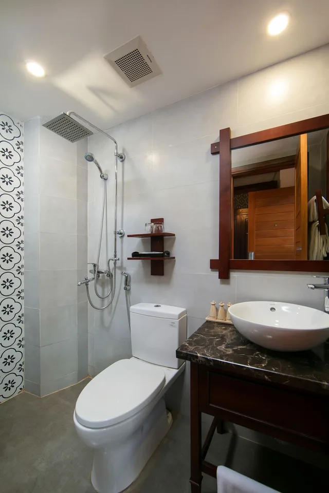 غرفة سوبيريور بسرير مزدوج، Mai Chau Hideaway Lake Resort 4/4