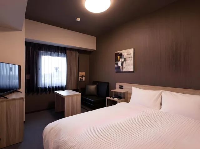 Semi Room, Semi Double Bed, Smoking, Hotel Route Inn Grand Nagoya Fujigaoka Station 1/1