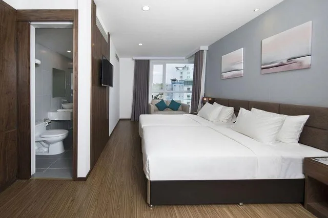 غرفة ديلوكس بسرير كينج، A25 Hotel 55 Cach Mang Thang 8 1/2