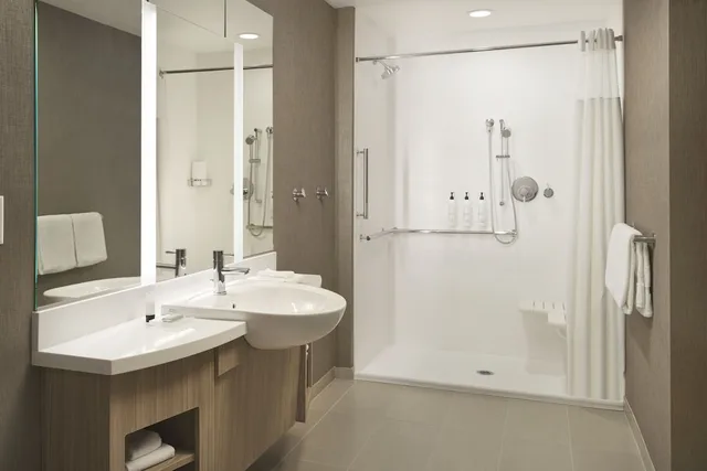 Suite, 2 Queen Beds, Trundle Bed, Accessible, SpringHill Suites by Marriott Las Vegas Airport 6/8