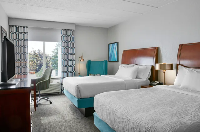 غرفة بسريرين كوين، Hilton Garden Inn Allentown West 1/3