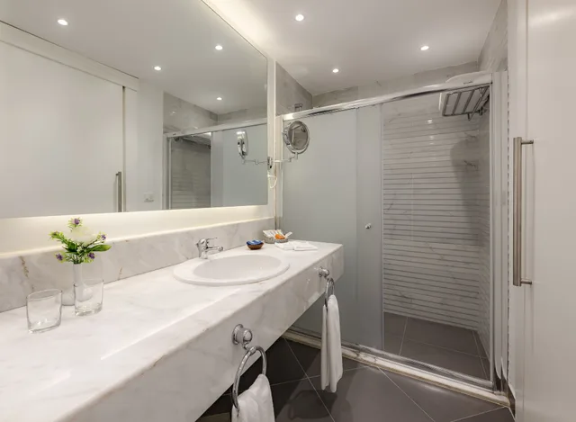Superior, Triple, 1 King and 1 Single Beds, Garden View, Desert Rose 3/3