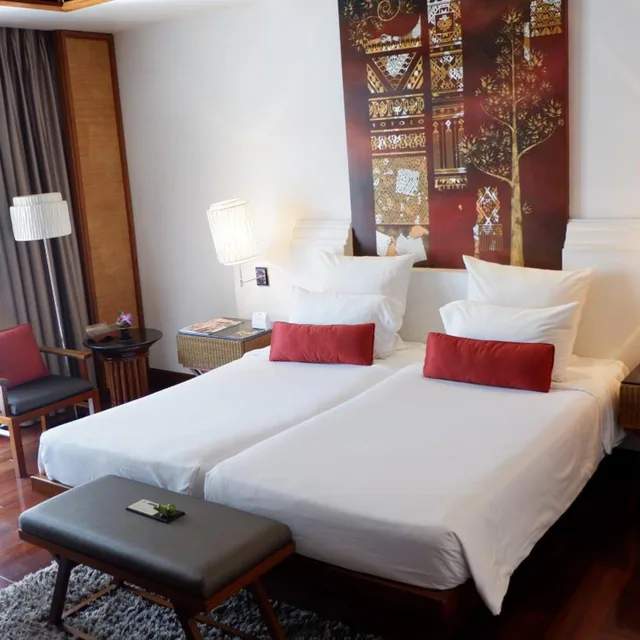 Deluxe, Double or Twin Bed, Balcony, Ratilanna Riverside Spa Resort Chiang Mai 2/8