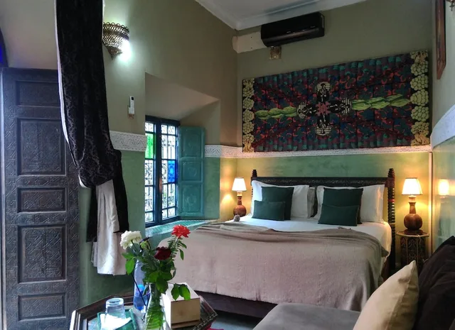 Mezzanine, Comfort, Queen Bed, Courtyard View، Riad Maizie 6/10