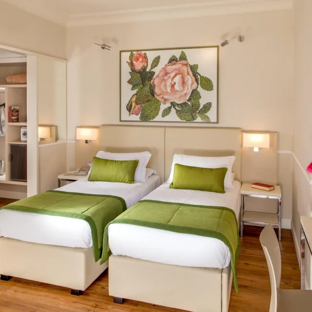 غرفة بسريرين منفصلين، Hotel Cristoforo Colombo 7/11