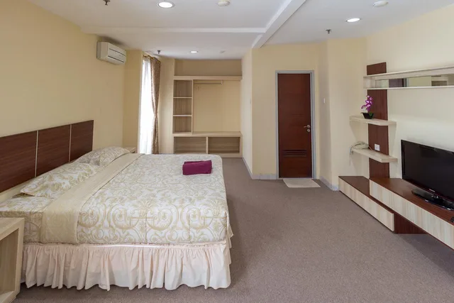جناح بسرير كوين بغرفة نوم واحدة، GOLDEN SKY CONDOTEL 1/2