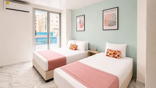 Family, 1 Single and 2 Double Beds, Private Bathroom، Hotel Taybo Kai By St Hoteles 1/10