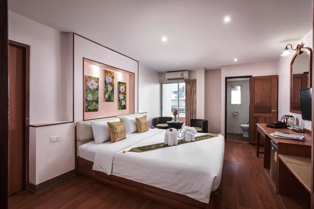 غرفة ديلوكس عائلية، Kc Place Hotel Pratunam 4/10