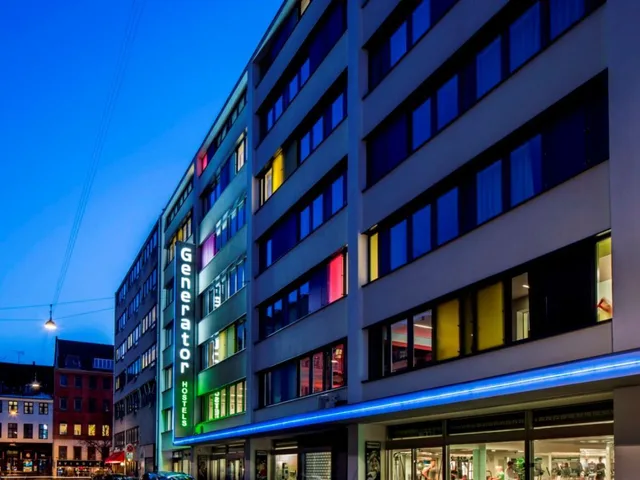 غرفة سوبيريور بسرير فردي، Generator Hostel Copenhagen 1/1
