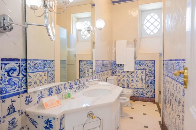 غرفة بسرير مزدوج بإطلالة على الحديقة، Estoril Vintage Hotel 4/4