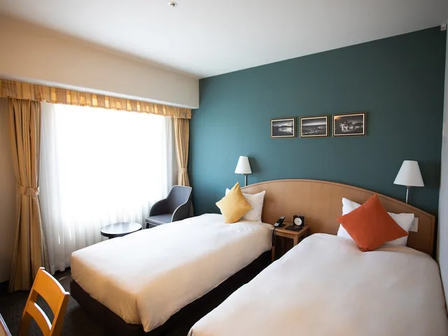 غرفة اقتصادية بسريرين منفصلين، Hotel Resol Hakodate 1/6