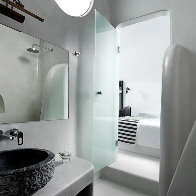 Suite, Caldera View, Indoor Jetted Tub، Tholos Resort 1/4