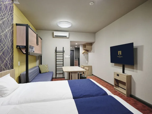 غرفة سوبيريور عائلية بسريرين منفصلين وسرير بطابقين، MONday Apart Nihonbashi Ningyocho 1/10
