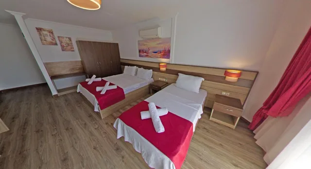 غرفة قياسية ثلاثية بإطلالة على البحر، Eden Pyara Hotel Turunc 10/10