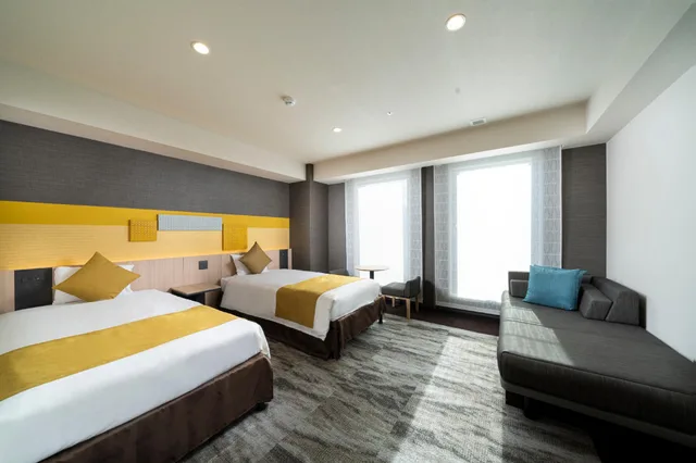 غرفة عائلية بسريرين منفصلين، KOKO HOTEL Tsukiji Ginza 2/2