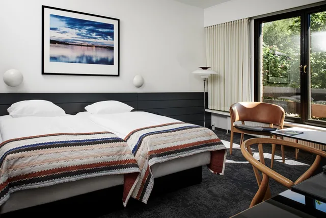 غرفة صغيرة بسرير مزدوج، Munkebjerg Hotel 2/5