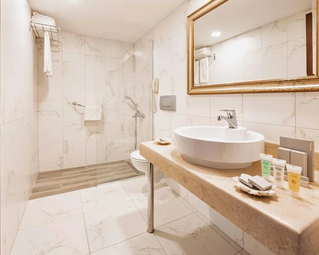 غرفة بسرير كوين بشرفة، Hotel Ickale 10/10