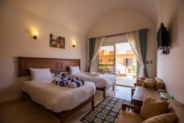 غرفة ديلوكس بسريرين منفصلين، Silver Beach Redsea Resort - Adults Only 2/9