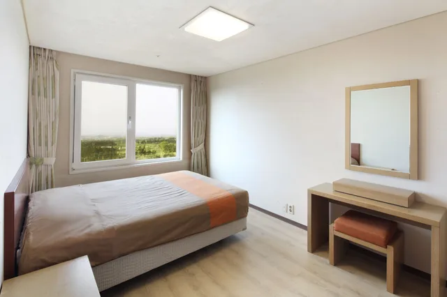 غرفة ديلوكس بسرير مزدوج، Hanwha Resort Jeju 1/2