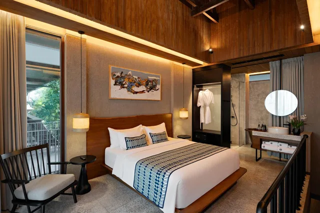 جناح دوبلكس تنفيذي بسرير كوين، The Kemilau Ubud 4/6