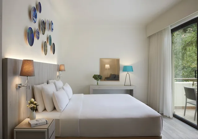 جناح جونيور بسرير كينج بإطلالة على الجبل، Amus Hotel and Spa 3/6