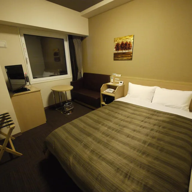 Room, Double Bed, Smoking, Hotel Route-Inn Ishinomaki Chuo 1/6