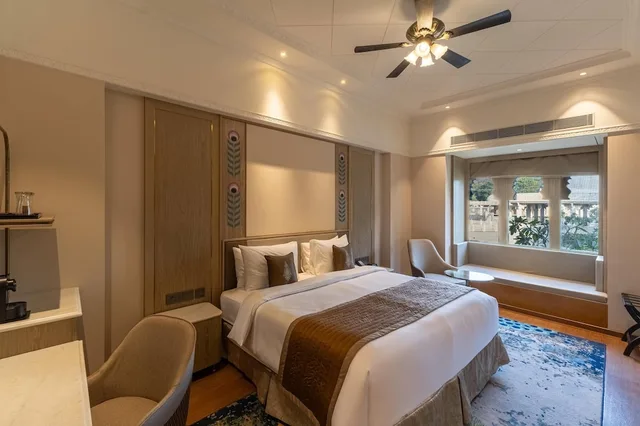 Heritage, Palace, King Bed, Hill View، Wyndham Grand Udaipur Fateh Sagar Lake 4/8