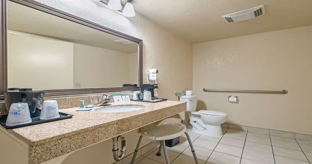 غرفة بسرير كينج بحوض استحمام لذوي الإعاقة، Best Western Roseville Inn 5/5