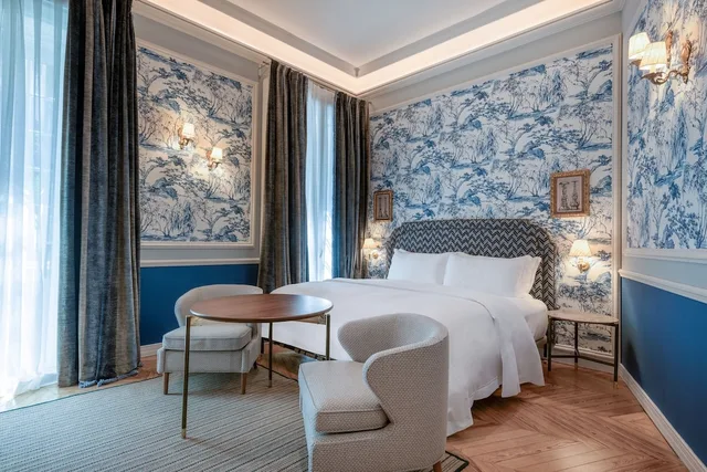 غرفة بريميوم بسريرين منفصلين، Santo Mauro, a Luxury Collection Hotel, Madrid 7/10