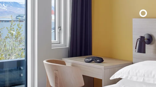 غرفة ديلوكس بسرير مزدوج أو سريرين منفصلين، CenterHotel Laugavegur 2/3