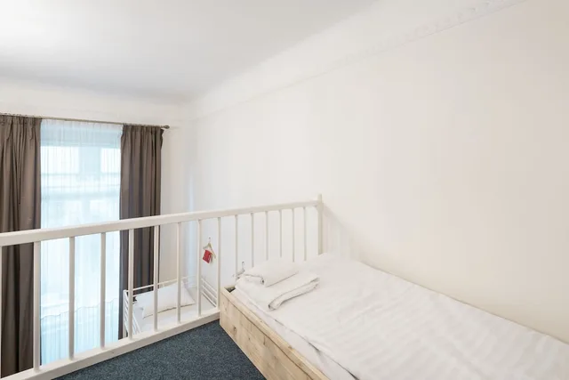 Mezzanine, 2 Bedrooms, Superior, Apartment, 5 Beds, 2 Double Beds, Bunk Bed, Sofa, Terrace، Hybernska Apartments 6/10