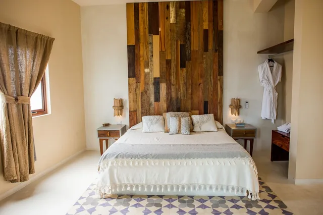 جناح جونيور بسرير كينج بإطلالة على البحر بشرفة، Maria Del Mar Tulum - Adults Only 2/2