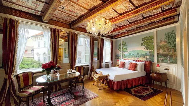 غرفة ديلوكس بسرير كوين، Alchymist Prague Castle Suites 2/5