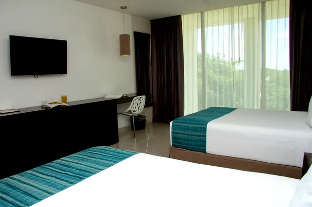 غرفة تنفيذية بسرير مزدوج، Meson de La Luna Hotel Spa 4/8