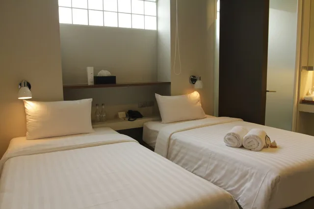 Skylight, City, Twin Beds, Metz Pratunam Hotel 7/10