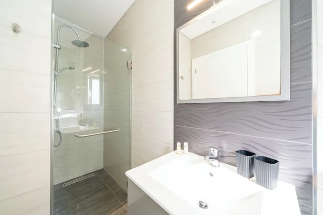 غرفة بسريرين منفصلين، Silver Seahorse Garden Retreat 7/7