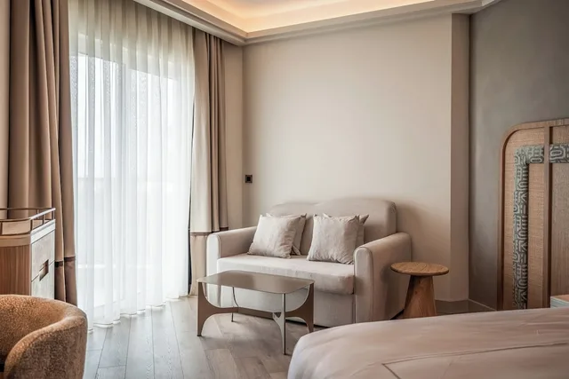 Deluxe, King Bed, Lateral Side Sea View، Adalya Bliss +16 Adult Only 4/10