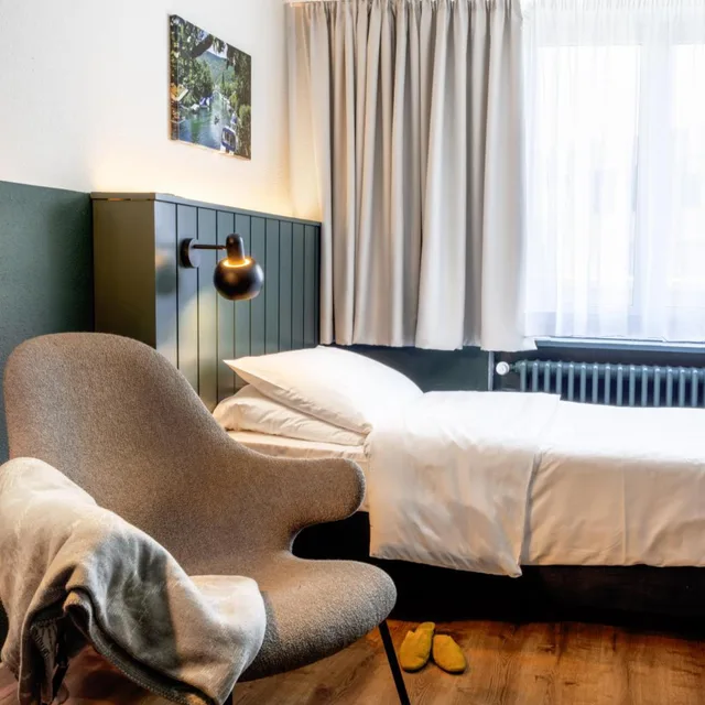 غرفة اقتصادية مفردة، City Hotel Biel Bienne 5/9