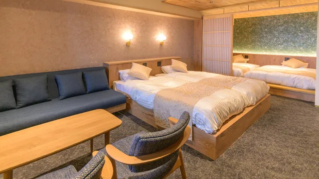 Guest Room, Standard, Night View, Satoyu Mukashibanashi Yuzanso Ryokan 1/1