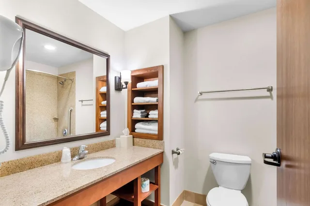 جناح بسرير كينج بحوض جاكوزي، Comfort Inn and Suites Mountain Iron And Virginia 4/6