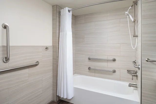 Accessible Deluxe 2 Queens Hearing (DLXAC02Q)، The Lakefront Anchorage 8/10