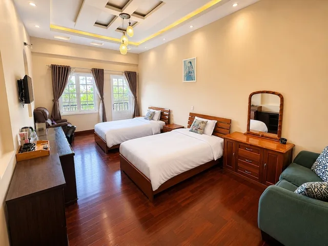 Deluxe, Twin Beds, Terrasse Des Roses 1/4