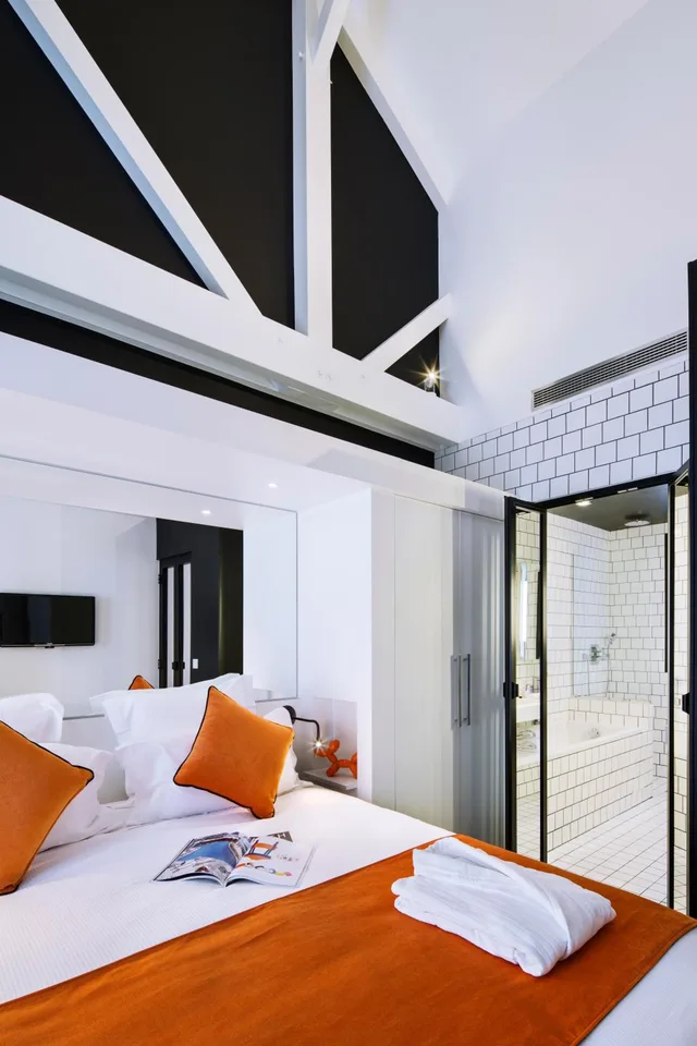 غرفة تنفيذية بسرير كينج وسرير فردي، Best Western Premier Faubourg 88 1/5
