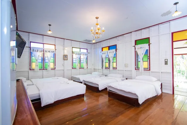 كوخ عائلي بسرير فردي، Baan Imm Sook Resort 1/2
