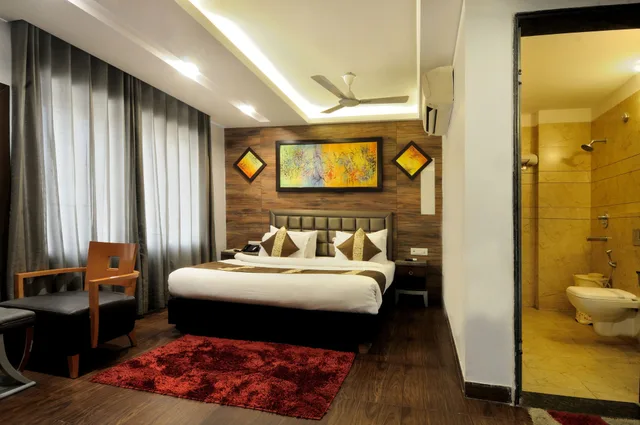Super, Deluxe, Double Bed، Hotel Cabana Pahar Ganj 5/6
