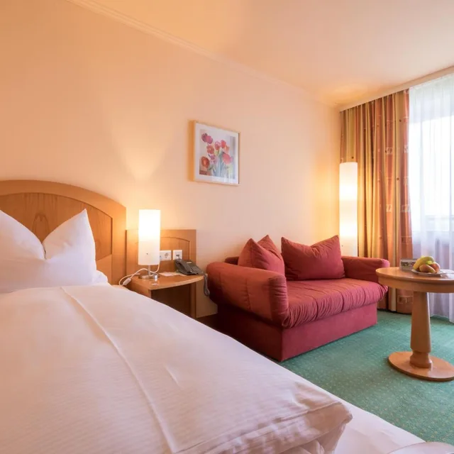 غرفة مفردة، Gesundheitshotel Weissenstadt am See 4/5