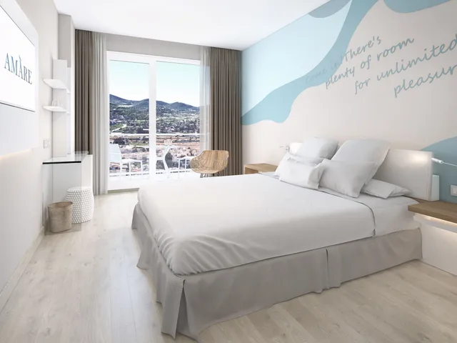 غرفة مفردة بسريرين منفصلين، Amare Beach Hotel Ibiza - Adults Only 3/8